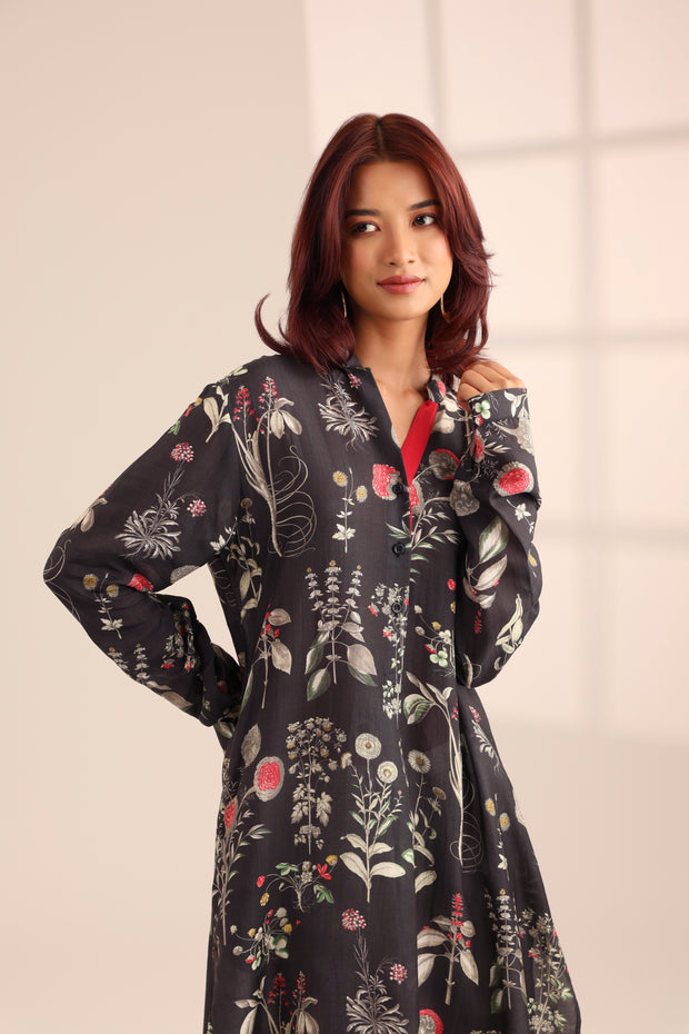 WILDFLOWER BLACK SET