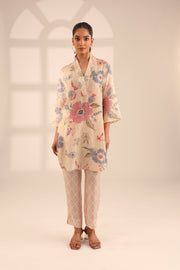 MYSTICAL CREAM EMBROIDERED SET