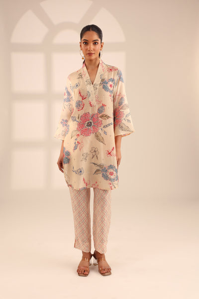 MYSTICAL CREAM EMBROIDERED SET