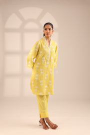 LINEN DAISY SET SUNNY YELLOW