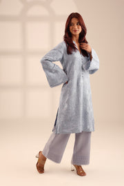 LINEN JAAL SET PERIWINKLE