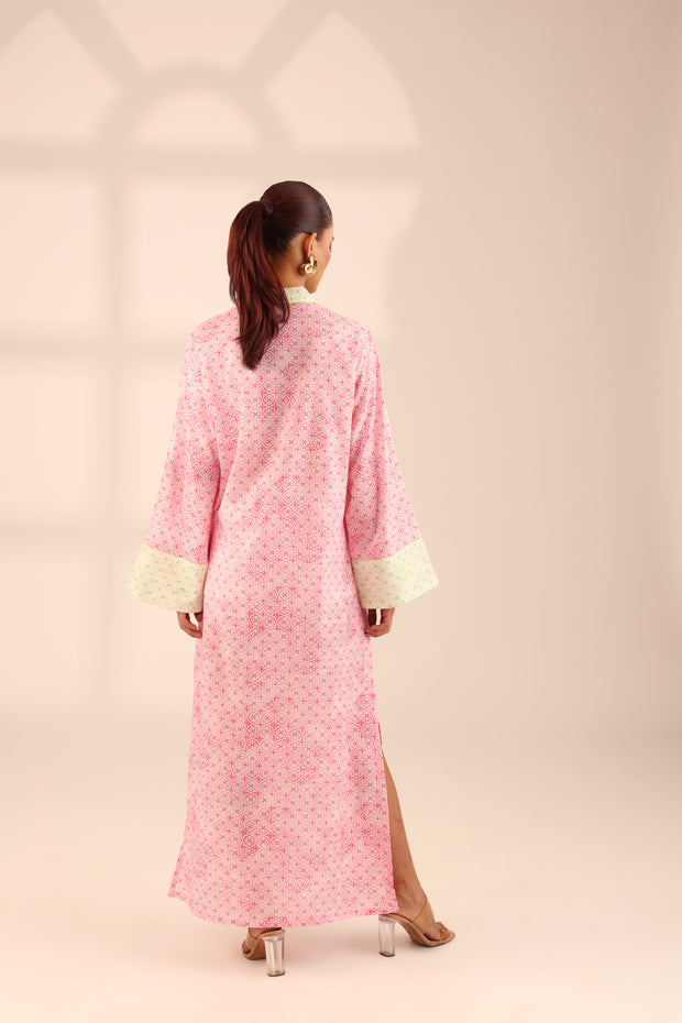 MARRAKESH COTTON KURTA - PINK