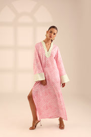 MARRAKESH COTTON KURTA - PINK