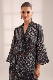 BANDHINI JHILMIL EMBROIDERED BLACK