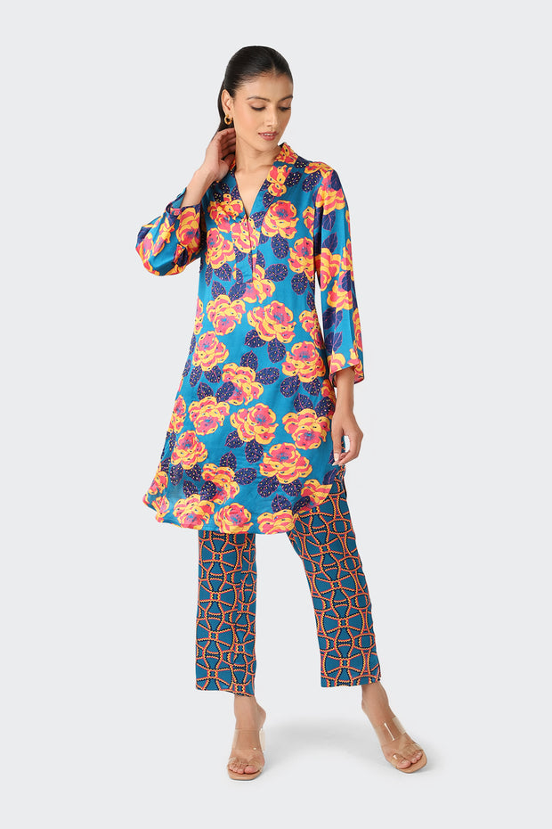 Retro Rani Blue