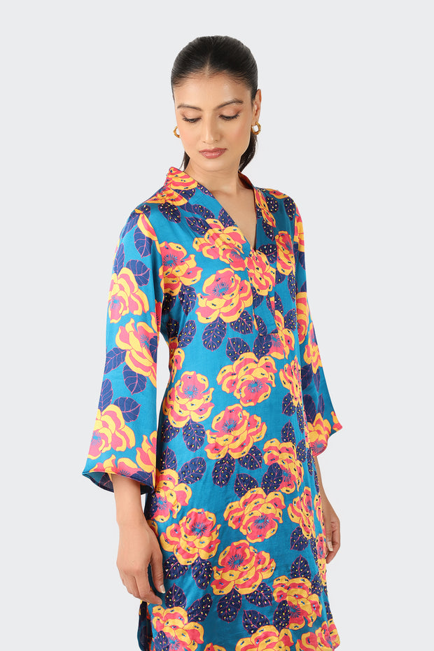 Retro Rani Blue