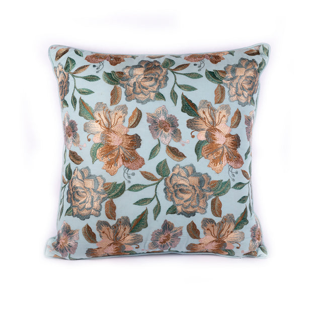 FLORA EMBROIDERED CUSHION