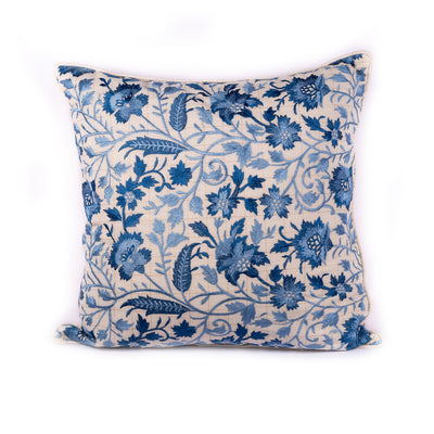 NEELA CHINTZ EMBROIDERED CUSHION