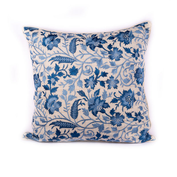 NEELA CHINTZ EMBROIDERED CUSHION