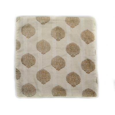 WHITE AND GOLD BLOCKPRINT - ANAAR