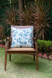 NEELA CHINTZ EMBROIDERED CUSHION