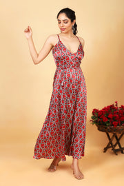 Ruby Red Wrap Dress