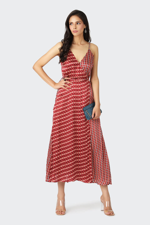 LAILA WRAP DRESS