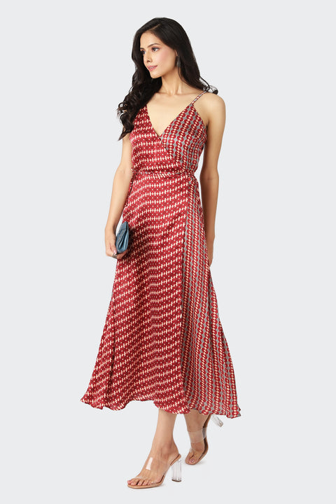 LAILA WRAP DRESS