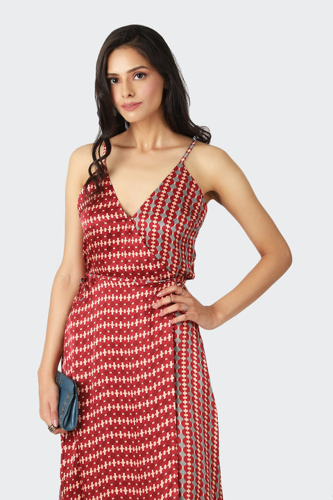 LAILA WRAP DRESS