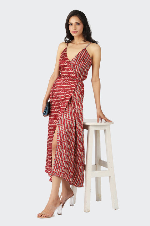 LAILA WRAP DRESS