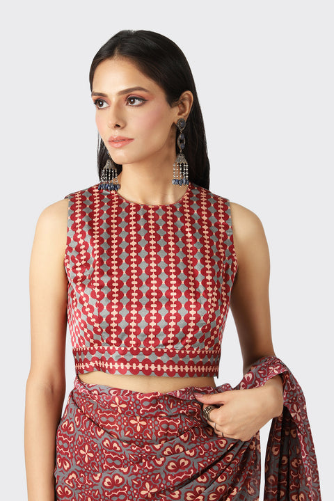 LAILA SHABANA CROP TOP