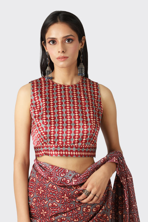 LAILA SHABANA CROP TOP