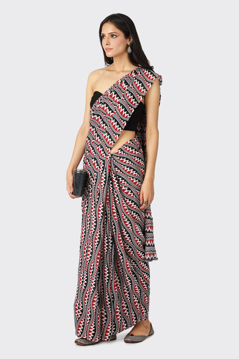 RUBY ROSA STATIC SAREE