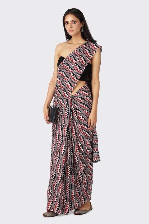 RUBY ROSA STATIC SAREE