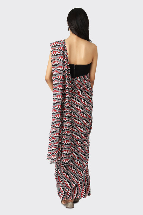 RUBY ROSA STATIC SAREE
