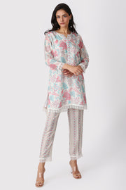 IVORY LACE LOUNGE SET