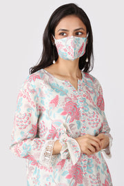 IVORY LACE LOUNGE SET