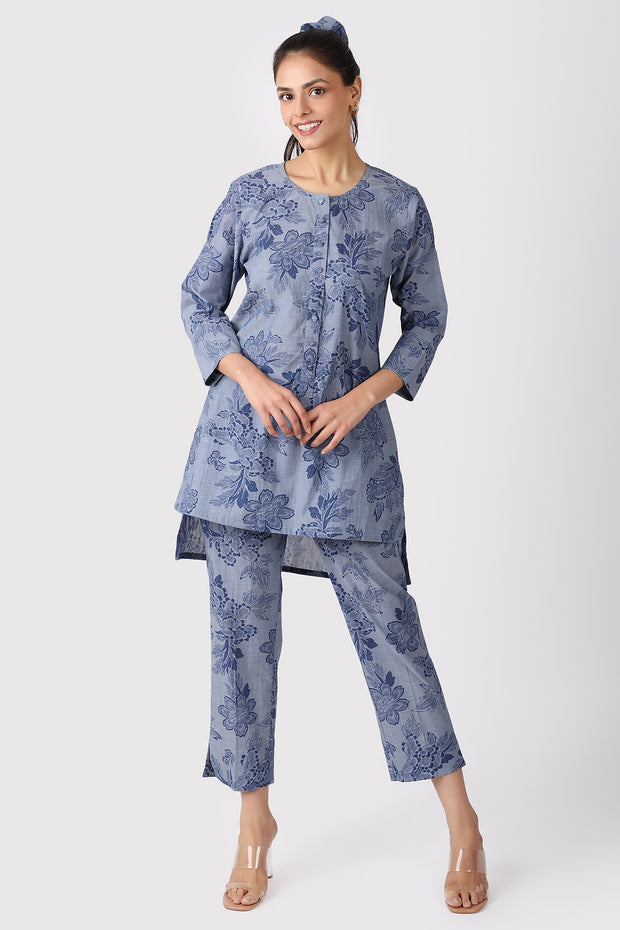 CHAMBRAY BOTANIQUE LOUNGE SET