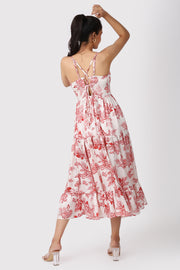 BOTANIQUE TULUM DRESS - RED