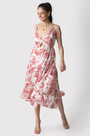 BOTANIQUE TULUM DRESS - RED