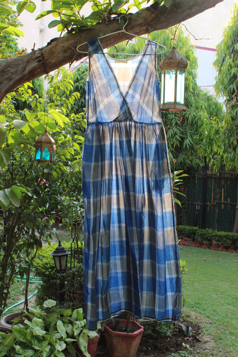 Handloom Fabric Lounge Dress