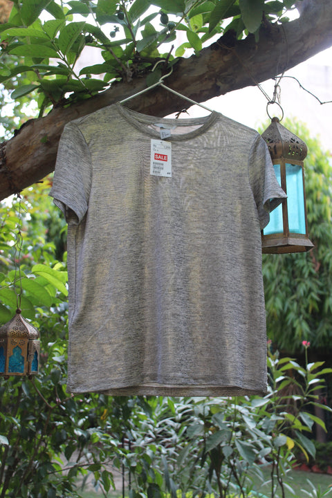 Metallic T-shirt