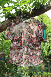 Floral Print Box Shirt
