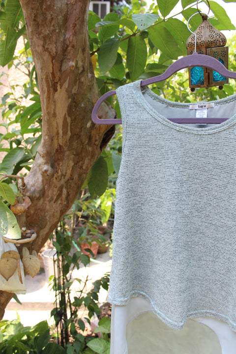Double Layer Grey Top