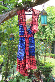 Tie-Dye Print Dress