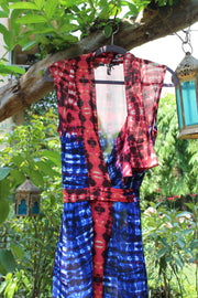 Tie-Dye Print Dress