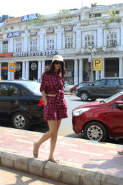 LUNA WINE CO-ORD SET