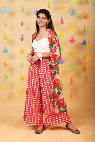 Retro White 3 pc Ensemble