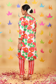 Retro White Suman Set
