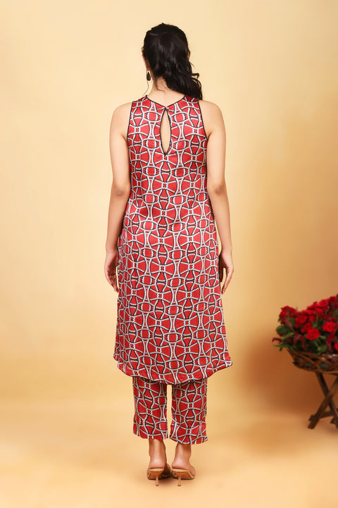 Ruby Rosa Co-ord Set & Dupatta
