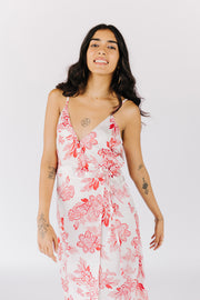 BOTANIQUE WRAP DRESS - RED