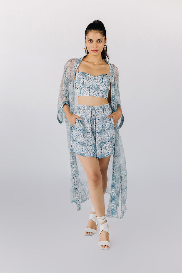 STARBURST KAFTAN DRESS