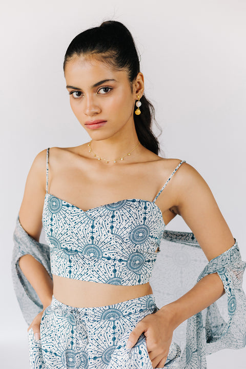 STARBURST CROP TOP