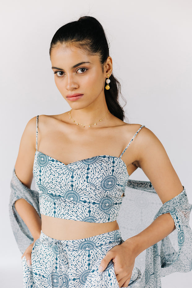STARBURST CROP TOP