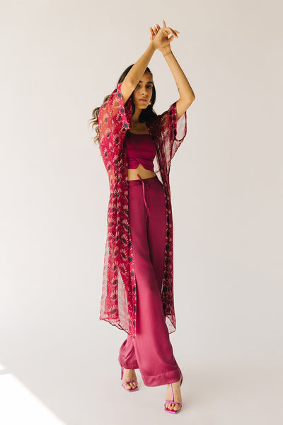 EVIL EYE KAFTAN DRESS