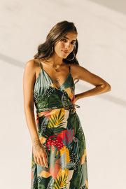 AMAZONIA WRAP DRESS