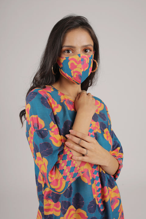 RETRO GULAB LOUNGE SET
