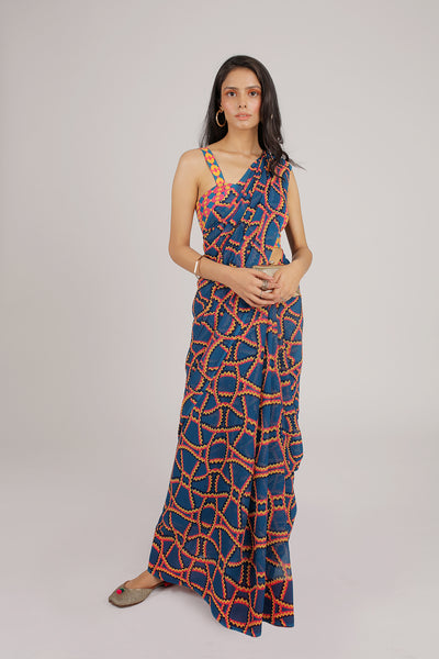 RETRO GOTA SAREE