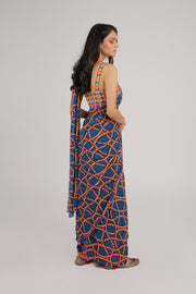 RETRO GOTA SAREE