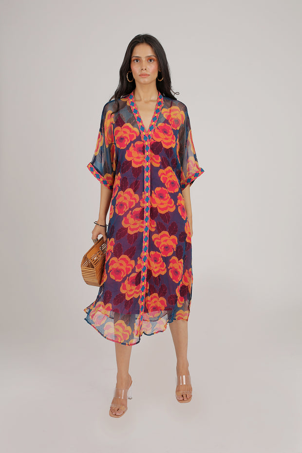RETRO CAPRI KAFTAN